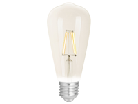 Wiz Wiz G2 Tw+ Dimming St64 E27 Clear Glass Bulb 12W White Filament Clear