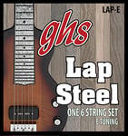 GHS LAPE Jeu de cordes pour Guitare Lap Steel E Tuning