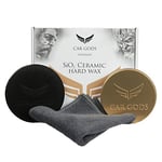 Car Gods SiO2 Ceramic Hard Wax - Protective Ceramic Wax Barrier, 120 ml Kit