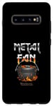 Coque pour Galaxy S10+ Dutch Oven Design Metal Fan Dutch Oven