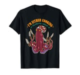 Kitchen knife seafood cooking culinary cuisine cookbook T-Shirt