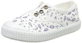 Victoria Mixte Enfant Inglesa Helados Tintados Baskets Basses, Blanc (20 Blanco), 29