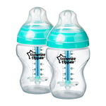 TOMMEE TIPPEE - Lot 2 Biberons 260 ml Anti colique Closer to Nature