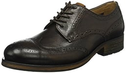 Tommy Jeans Homme D2385illan 8a2 Brogue Chaussures Basses à Lacets, Marron café 212, 44 EU