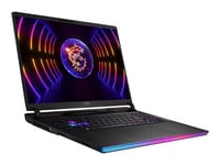 MSI Raider GE68HX 13VF-007FR - Intel Core i7 - 13700HX / jusqu'à 5 GHz - Win 11 Pro - GeForce RTX 4060 - 32 Go RAM - 1 To SSD NVMe - 16" 2560 x 1600 (QHD+) @ 240 Hz - 802.11a/b/g/n/ac/ax (Wi-Fi 6E), Bluetooth - noir profond