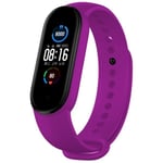 Silikoni rannekoru Xiaomi Mi Band 5/6 Purple