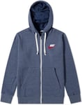 Nike Huppari M Nsw Heritage Hoodie FZ Blue 928431 410/L