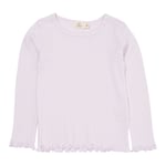 Copenhagen Colors Summer Långärmad Pointelle Tee Lavender | Lila | 86 cm