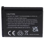 2x Battery for Olympus Camedia D-630 Zoom 700mAh