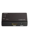 LogiLink HDMI switch 3x1-Port 1080p/60 Hz HDCP CEC RC