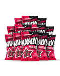 KANDY! Licorice & Cherry 12x70g - Sukkerfritt godteri