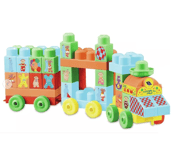 In the Night Garden 55 Piece Train Block Set Educational Blocks For Kids Gift