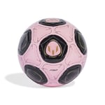 adidas Fotball Messi Mini - Rosa/sort/gull, størrelse Ball SZ. 1