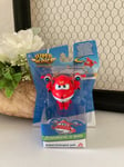 724⚜️ L'avion Super Wings Jett Transformation Figurine Robot Neuf Hauteur 5 Cm