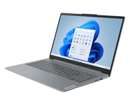 Lenovo IdeaPad Slim 3i Gen 9 15", Intel Intel® Core 3 100U-processor E-cores op til 3,30 GHz, P-cores op til 4,70 GHz, Windows 11 Home 64, 256 GB SSD M.2 2242 PCIe Gen4 TLC