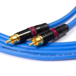 SPDIF Digital Audio Video Coaxial Cable. RCA to RCA. Van Damme 75ohm Coax RED