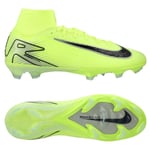 Nike Air Zoom Mercurial Superfly 10 Elite Fg Mad Voltage - Neon/svart - Gräs (Fg), storlek 42½