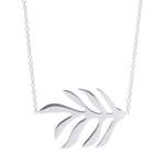 DRAKENBERG SJÖLIN Autumn Leaf Halsband Silver