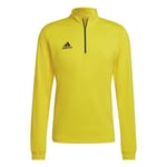 adidas Men's Sweatshirt (Long Sleeve) Ent22 Tr Top, Team Yellow/Black, HI2128, LT3