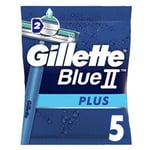 Soins visage Gillette  Lame de rasoir jetable BLUE II PLUS 5 u