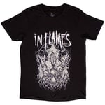 In Flames Unisex Adult Buried In Time Back Print T-Shirt - XXL