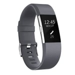 Fitbit Charge 2 armband L Grå