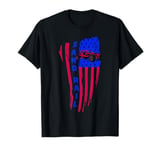 Sand Rail Riding Dune Buggy Racing USA Flag Sand Rail T-Shirt