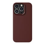 Nudient Thin Case iPhone 16 Pro Deksel - MagSafe Kompatibel  - Burgundy Red