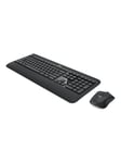 Logitech MK540 Advanced - keyboard and mouse set - Czech - Tastatur & Mus set - Tjeckiska - Svart