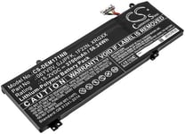 Kompatibelt med Dell G5 5590-D2745B, 15,2V, 3700mAh