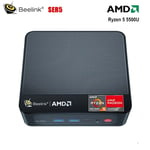 Beelink SER5 AMD Ryzen 5 5500U Mini PC Windows 11 16G 500G WiFi6 1000M Computer