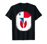 Panama Japan Zipper - Panamanian Japanese Flag T-Shirt