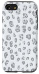 Coque pour iPhone SE (2020) / 7 / 8 Imprimé léopard blanc gris guépard mignon tendance