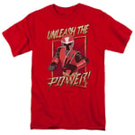 Power Rangers Ninja Unleash Licensed Adult T-Shirt