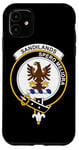 Coque pour iPhone 11 Armoiries Sandilands - Blason de la famille