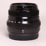 Fujifilm Used XF 35mm f2 R WR Standard Prime Lens Black