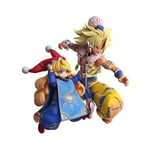 SQUARE ENIX TRIALS MANA BRING ARTS KEVIN & CHARLOTTE Action Figure New FS