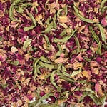 Stripey Finds - 'Country Meadow' Burgundy & Pink Rose, Rosemary, Thyme, Lavender and Lemon Verbena - Natural Biodegradable Flower Petal Confetti - 1 Litre - Visit Our Store For Full Range (51)