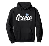 Greek Souvenirs Makes My Heart Skip A Beat I Love Greece Pullover Hoodie