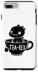 Coque pour iPhone 7 Plus/8 Plus Dinosaure drôle Tea-Rex T-Rex Dinosaure