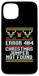 iPhone 13 ERROR 404 CHRISTMAS JUMPER NOT FOUND Funny Ugly Sweater Meme Case