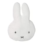 roba Coussin Bébé Décoratif miffy® pour Chambre d'Enfant - 21 x 30 cm - Coussin Tête de Lapin en Peluche Douce - Blanc