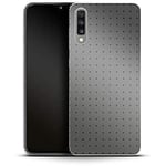 Smartphone Silicone Mobile Phone Case Dot Grid Grey Samsung Galaxy A50