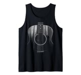 Acoustic Guitar Player Six String Classic Rock & Roll design Tank Top