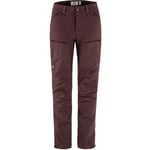 Fjällräven Women's Keb Agile Trousers Port, 44 Short