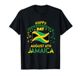 Jamaica 62nd Independence Day Jamaican Pride Jamaica Flag T-Shirt