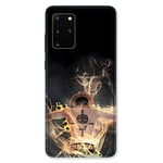 Coque pour Samsung Galaxy S20 Plus Manga One Piece Ace Noir