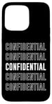 iPhone 15 Pro Max Confidential Case