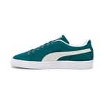 Puma Suede Classic XXI 37491589 Mens Green Suede Lifestyle Trainers Shoes