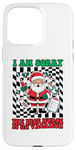 iPhone 15 Pro Max I'm sorry the nice nurse is on vacation ugly x-mas sweater Case